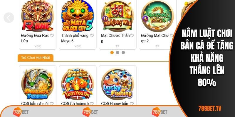 Nắm luật chơi bắn cá để tăng khả năng thắng lên 80%